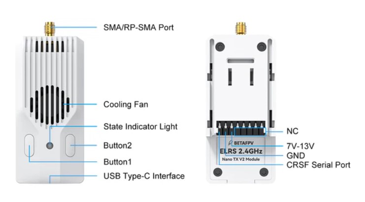 ELRS Nano TX Module – BETAFPV Hobby